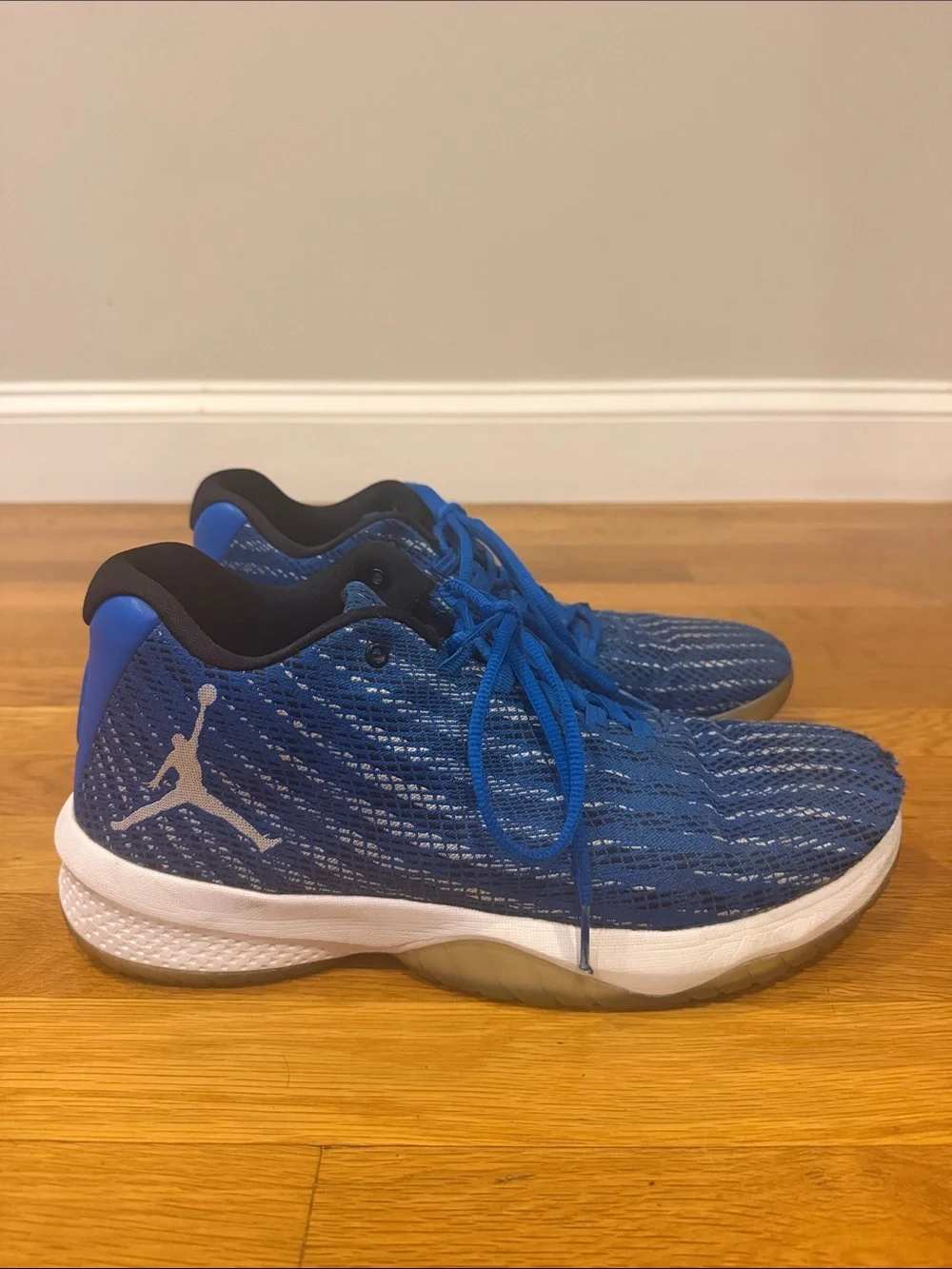 Jordan Men’s Royal Blue Athletic Basketball Shoes